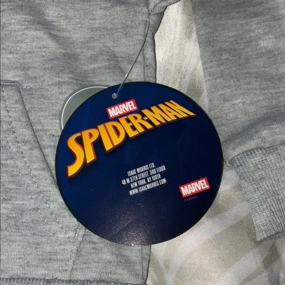Gray Spider-Man Hoodie and Pants Set New size 2